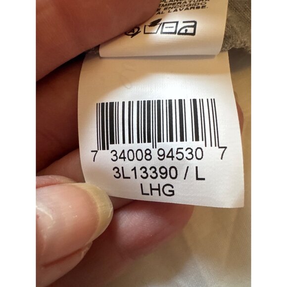 Karen Kane Sky Country Long Sleeve Wrap Top L Modal & Spandex Made In USA NWT - Picture 7 of 10